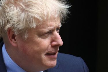 Boris Johnson à Londres le 5 mai.