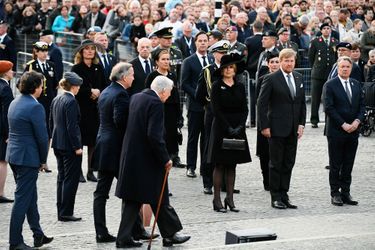 La reine Maxima et le roi Willem-Alexander des Pays-Bas à Amsterdam, le 4 mai 2022