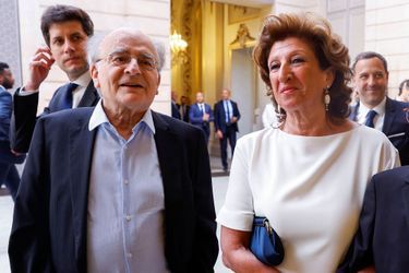 Les parents d&#039;Emmanuel Macron, Jean-Michel Macron et Françoise Noguès. 