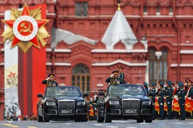 La grande parade militaire du 9-Mai en Russie, ce lundi.
