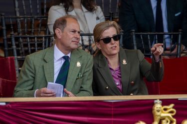 Le prince Edward et la comtesse Sophie de Wessex au Royal Windsor Horse Show, le 13 mai 2022