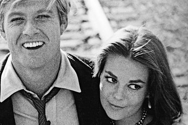 Robert Redford avec Nathalie Wood, en 1966.