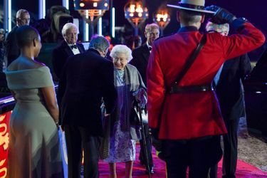La reine Elizabeth II à Windsor, le 15 mai 2022
