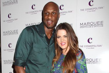 Lamar Odom aux côtés de son ex-femme, Khloé Kardashian, en 2011. Le couple s'est séparé en 2013.