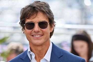 Tom Cruise au photocall du film &quot;Top Gun: Maverick&quot; au Festival de Cannes, le 18 mai 2022. 