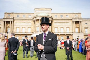 Le prince Edward comte de Wessex lors de la Royal Garden Party à Buckingham Palace le 18 mai 2022.