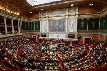 Session inaugurale, le 27 juin 2017, de la 15e législature de la Ve République au Palais-Bourbon.