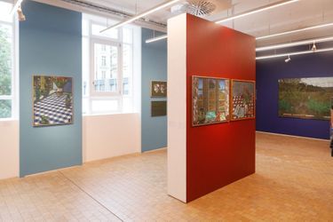Exposition du peintre danois Jesper Christiansen à la Maison du Danemark à Paris, le 18 mai 2022