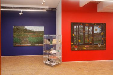 Exposition du peintre danois Jesper Christiansen à la Maison du Danemark à Paris, le 18 mai 2022