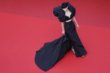 Grace Elizabeth - Montée des marches du film « Armageddon Time » lors du 75ème Festival International du Film de Cannes. Le 19 mai 2022
