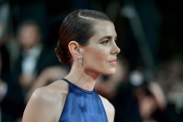 Charlotte Casiraghi - Montée des marches du film « Frère et Soeur » lors du 75ème Festival International du Film de Cannes. Le 20 mai 2022.