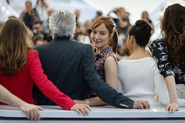 Anaïs Demoustier - Photocall du film «Fumer fait tousser» au Festival de Cannes, le 21 mai 2022. 
