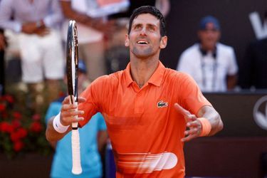 Novak Djokovic à Rome, le 15 mai dernier.