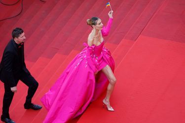 Alina Baikova - Montée des marches pour le film &quot;Decision to Leave&quot; (&quot;Haeojil Gyeolsim&quot;) de Chan-Wook Park, le 23 mai 2022 au Festival de Cannes. 