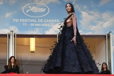 Naomi Campbell - Montée des marches pour le film &quot;Decision to Leave&quot; (&quot;Haeojil Gyeolsim&quot;) de Chan-Wook Park, le 23 mai 2022 au Festival de Cannes. 