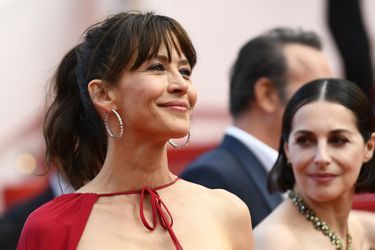 Sophie Marceau - Montée des marches pour le film «L'Innocent» et les 75 ans du Festival de Cannes, le 24 mai 2022. 