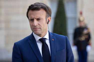 Emmanuel Macron le 19 mai à l&#039;Elysée. 