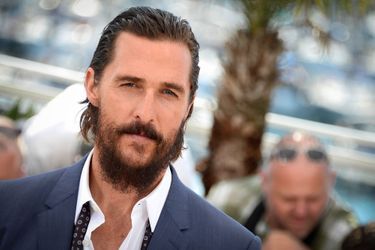 Matthew McConaughey au photocall du film "La Forêt des songes" à Cannes, le 16 mai