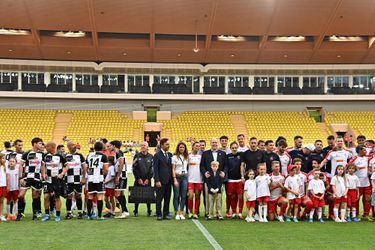 La 29ème édition du World Stars Football Match, au Stade Louis II, à Monaco, le 24 mai 2022.
