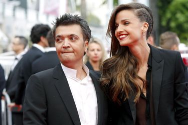 Thomas Langmann et Céline Bosquet au Festival de Cannes 2014.