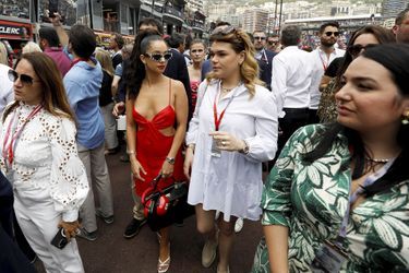 Léna Mahfouf, dite Léna Situations et Camille Gottlieb lors du Grand Prix de Monaco 2022 de F1, à Monaco, le 29 mai 2022. 
