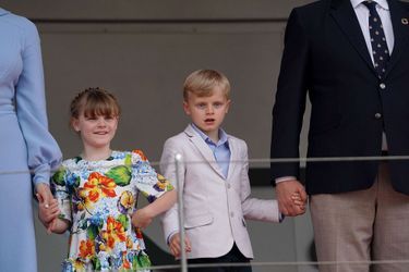 La princesse Gabriella et le prince Jacques de Monaco à Monaco, le 29 mai 2022