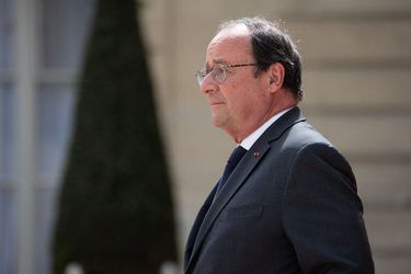 François Hollande, à l'Elysée le 7 mai dernier lors de l'investiture d'Emmanuel Macron. 