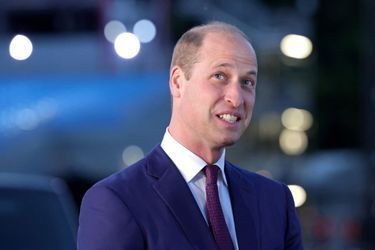 Le prince William devant le Palais de Buckingham à Londres, le 2 juin 2022