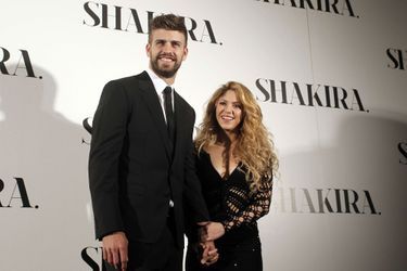 Gerard Piqué et Shakira, en 2014.