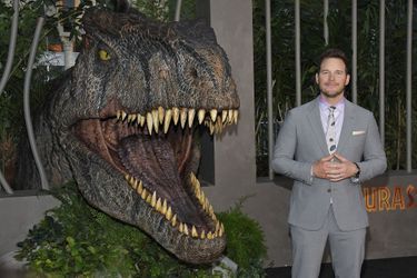 Chris Pratt à l'avant-première de «Jurassic World Dominion», à Hollywood, en Californie, le 6 juin 2022.