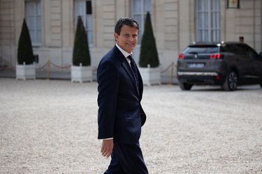 Manuel Valls le 24 avril 2022.