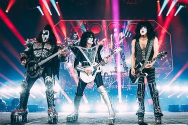 Kiss était en concert mardi soir à Paris.