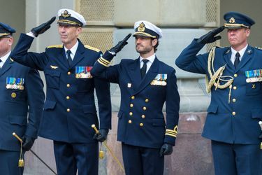 Le prince Carl Philip de Suède au Palais royal à Stockholm, le 6 juin 2022, jour de la Fête nationale