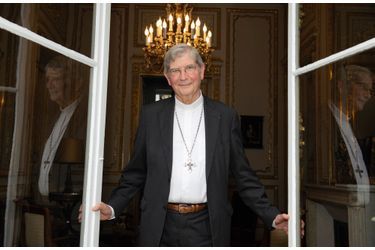 Laurent Ulrich, 70 ans, reçoit Paris Match à l’archevêché, dans le VIIe  arrondissement, le 3 juin.
