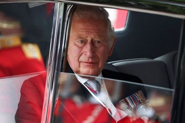 Le prince Charles lors de la messe célébrant le jubilé de sa mère Elizabeth II, à Londres le 2 juin 2022.