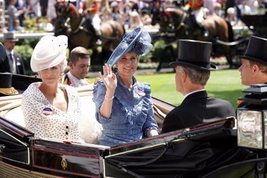 La comtesse Sophie de Wessex et le prince Edward au Royal Ascot, le 15 juin 2022