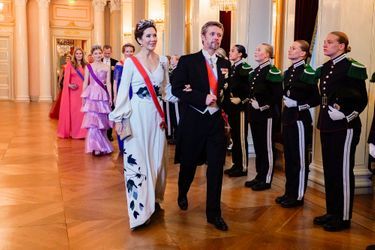 La princesse Mary et le prince héritier Frederik de Danemark à Oslo, le 17 juin 2022
