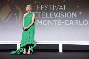 La princesse Charlène de Monaco à l&#039;ouverture du 61e Festival de télévision de Monte-Carlo, le 17 juin 2022