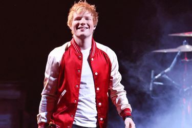 Ed Sheeran sur la scène des &quot;Brit Awards 2022&quot;, à l&#039;O2 Arena, à Londres, le 8 février 2022.