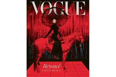 Beyoncé a fait la couverture du « Vogue » britannique.