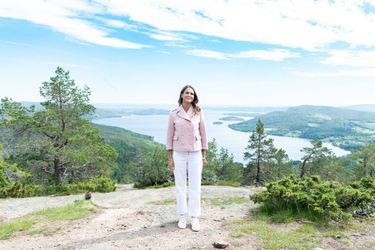 La princesse Madeleine de Suèded dans l&#039;Ångermanland, le 21 juin 2022