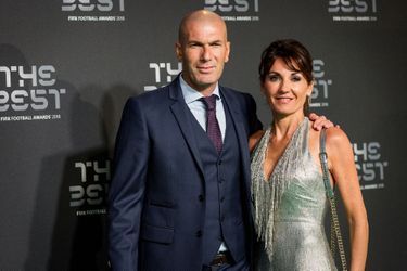 Zinédine et Valérie Zidane en septembre 2018.