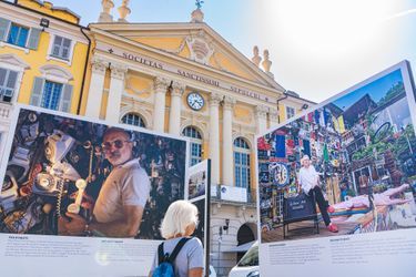«Nissa la bella, trésor de la Riviera», une exposition Paris Match en plein air à découvrir du 20 mai au 30 octobre 2022, Place Garibaldi à Nice.