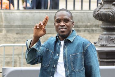 Moussa Sissoko au défilé Dior, le 24 juin 2022 à Paris.