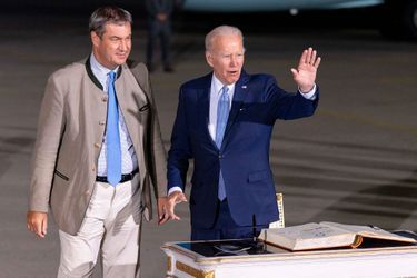 Markus Soeder et Joe Biden