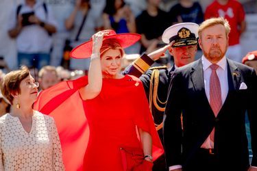La reine Maxima et le roi Willem-Alexander des Pays-Bas à Vienne, le 27 juin 2022