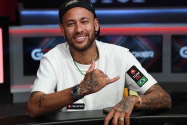 Neymar aux World Series of Poker à Las Vegas, le 13 juin 2022. 