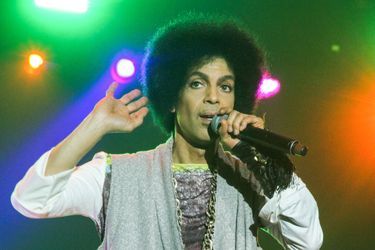 Prince en concert au Festival Essence à la Nouvelle-Orléans le 5 juillet 2014.