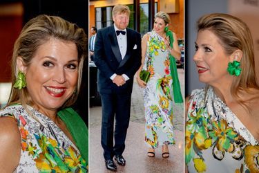 Le look de la reine Maxima des Pays-Bas à Amsterdam, le 30 juin 2022