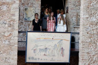 Les princesses Leonor et Sofia d'Espagne à Figueras, le 3 juillet 2022
